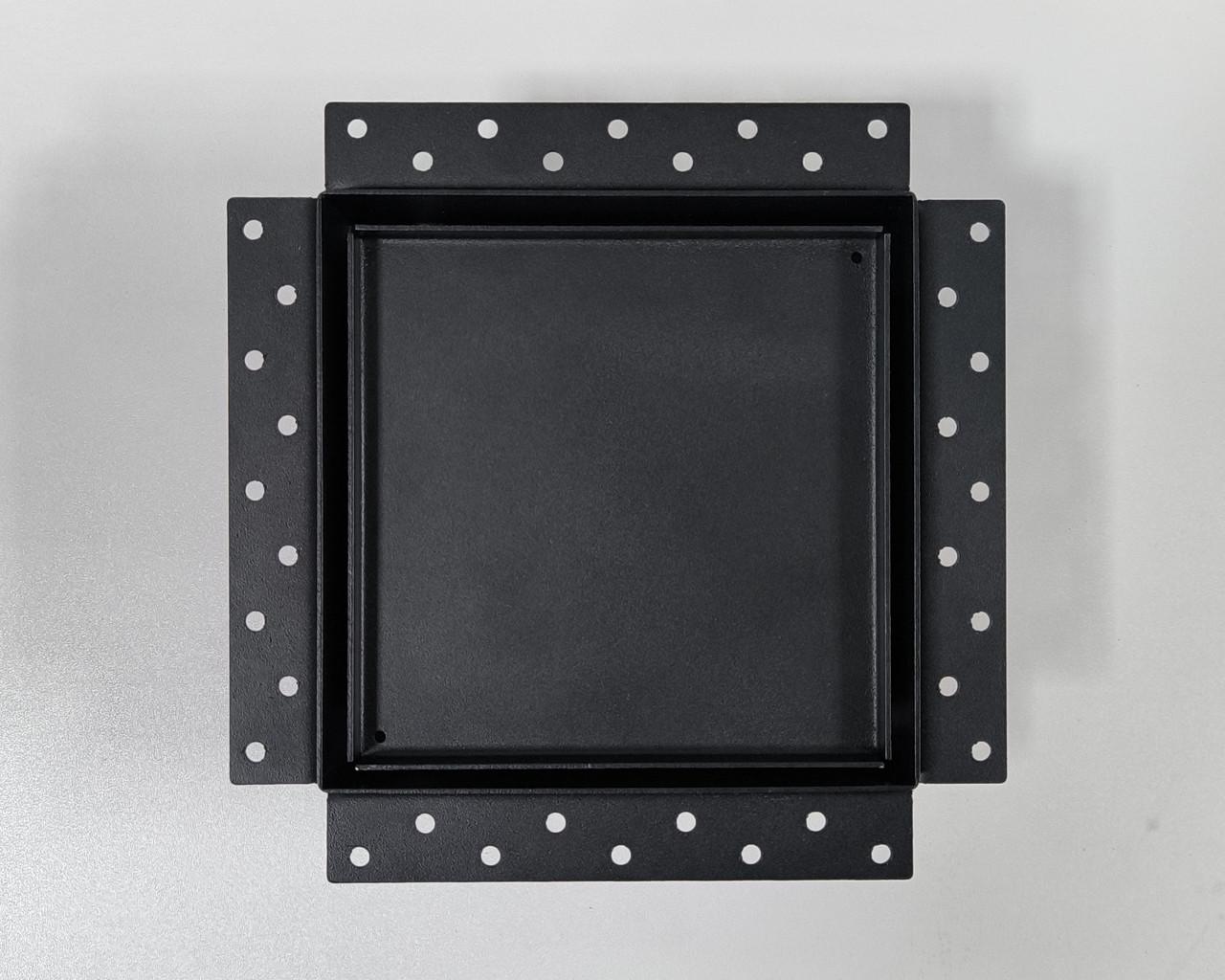 Витяжний вентилятор прихованого монтажу AirRoxy dRim 125 hs bb з таймером та датчиком вологості Чорний (125 hs black)