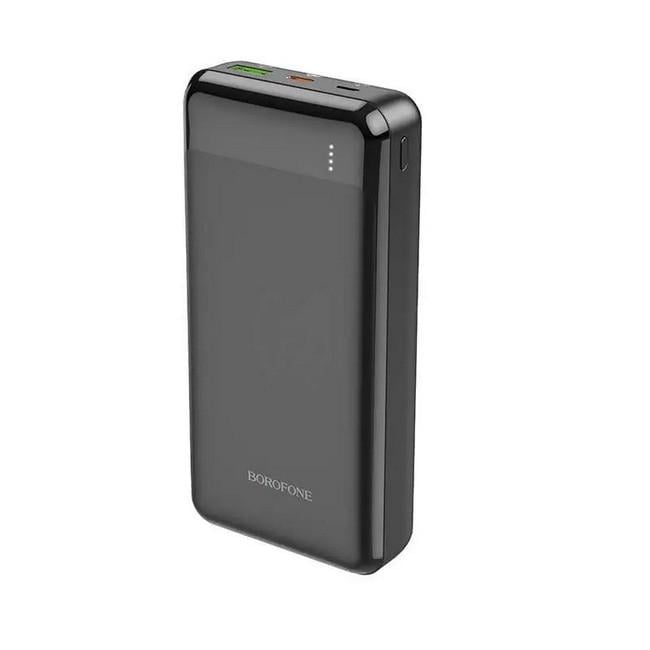 Повербанк BOROFONE BJ19A Incredible 20000mAh 20W 3A PD QC Black (019001) - фото 1