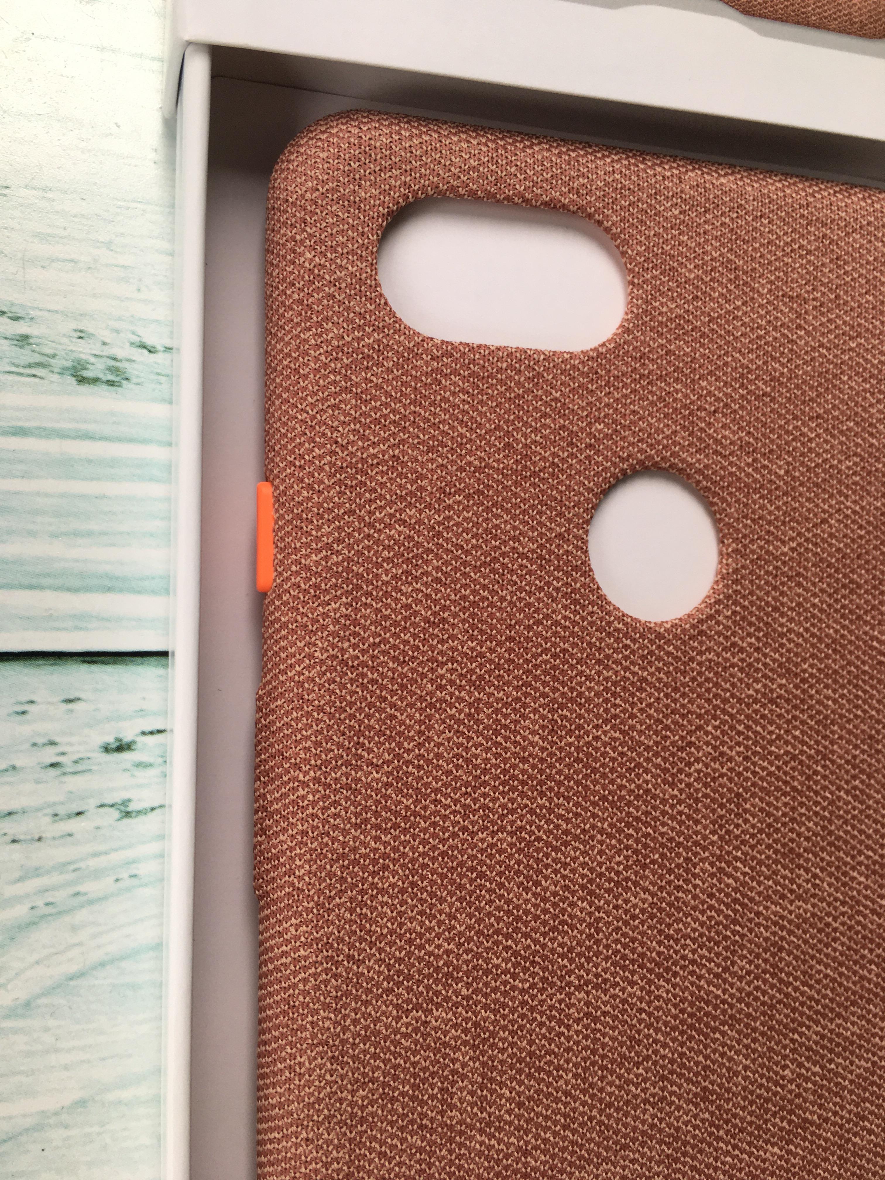 Противоударный чехол Fabric Case Soft Knit GA00492 для Google Pixel 3 (5.5") Pink Moon - фото 5