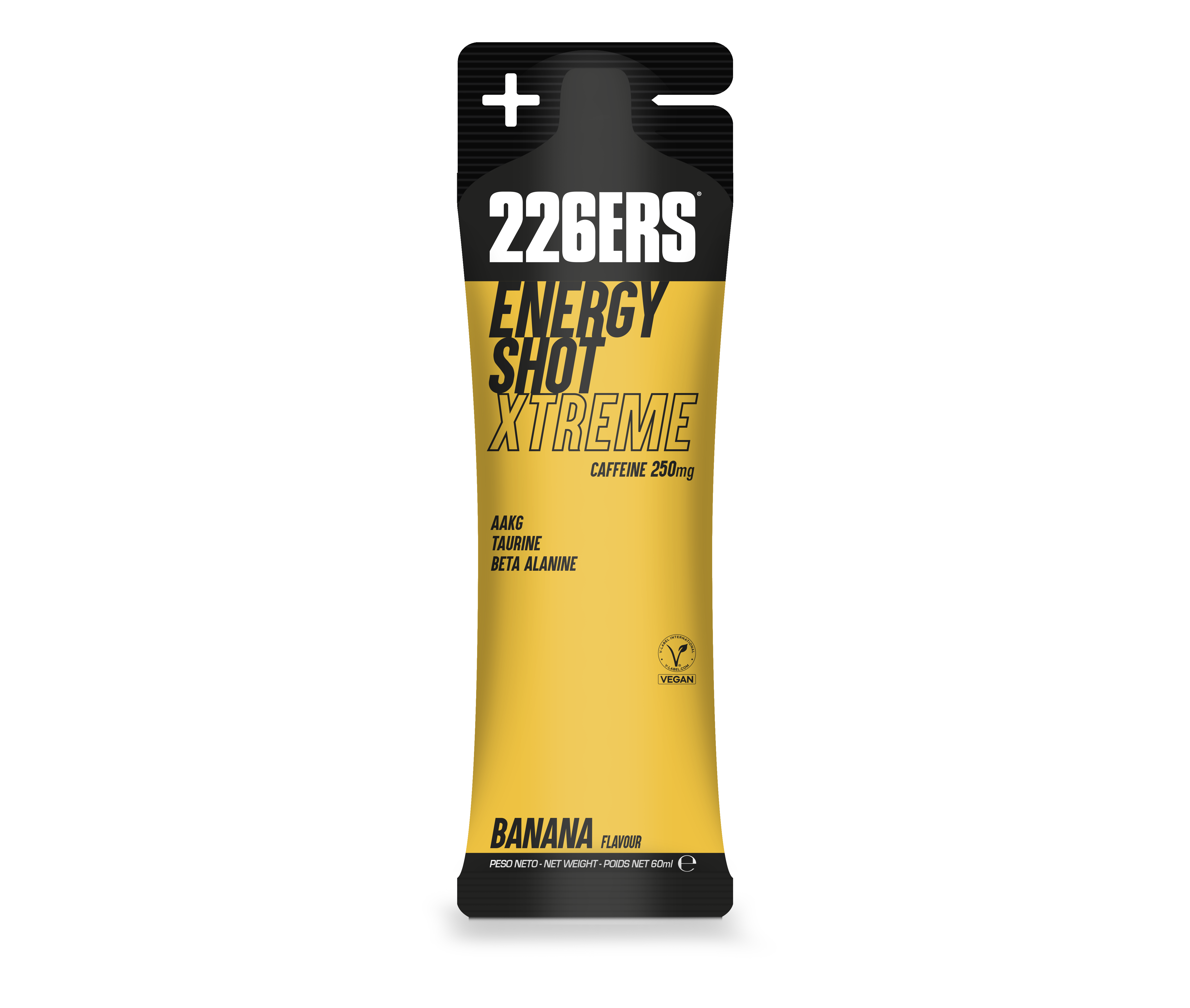 Енергетик 226ERS ENERGY SHOT 250 мг кофеїну банан стік 60 мл