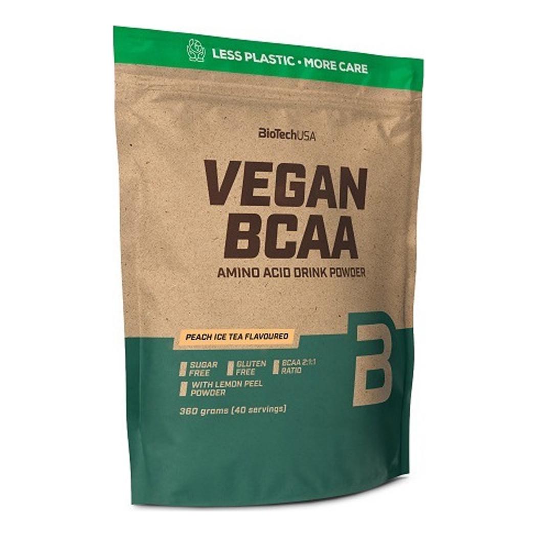Аминокислоты BioTech USA Vegan BCAA 360 г Персиковый холодный чай (19579-01)