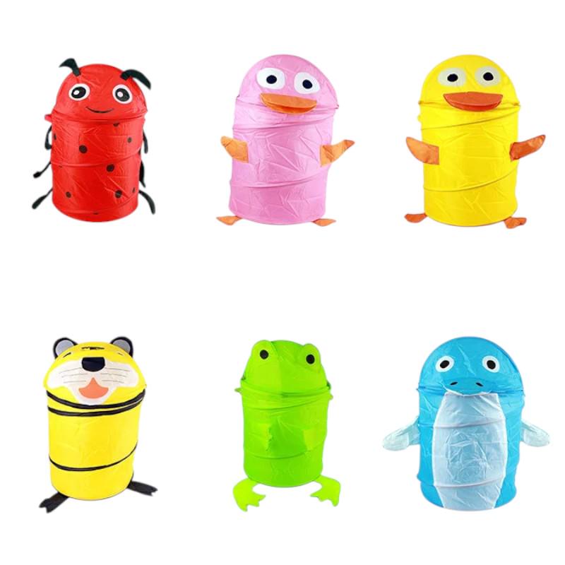 Корзина для іграшок Bambi жабка Зелений (M 1039) - фото 2 Корзина для іграшок Bambi жабка Зелений (M 1039) - фото 2