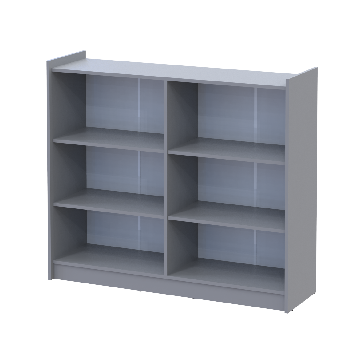 Тумба для взуття Doros Кассель 4 ДСП 128х40х110 см Сірий (41516226) - фото 3