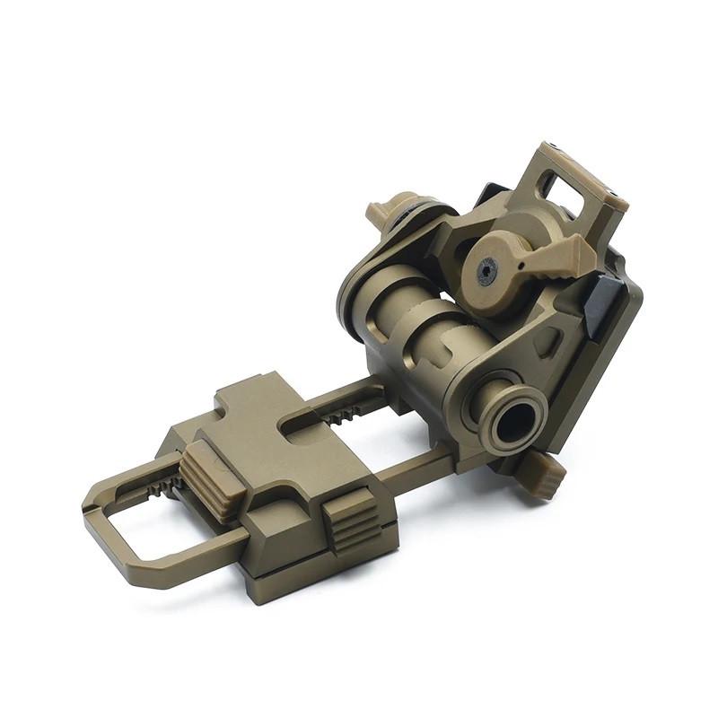 NVG-крепление для ПНО DOVETAIL Ласточкин хвост L4G24 long edition Золотистый (100986-L) - фото 3 NVG-крепление для ПНО DOVETAIL Ласточкин хвост L4G24 long edition Золотистый (100986-L) - фото 3