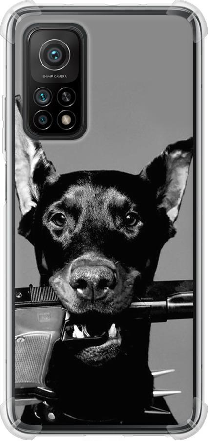 Чехол на Xiaomi Mi 10T Pro Доберман (2745sp-2679-42517)