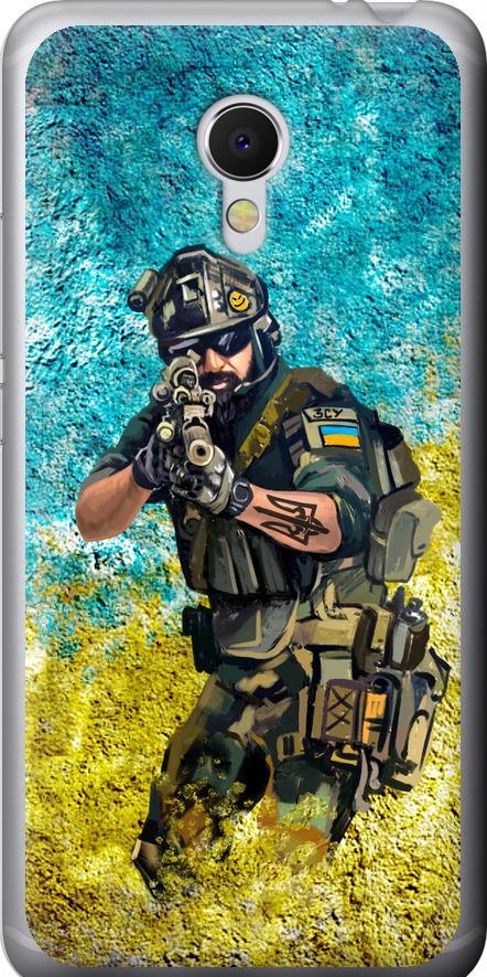 Чехол на Meizu MX6 Воин ЗСУ (5311t-259-42517)