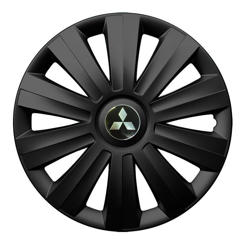Комплект колпаков JAWOPLAST Snake R16 для Mitsubishi 4 шт. Black (28435012)