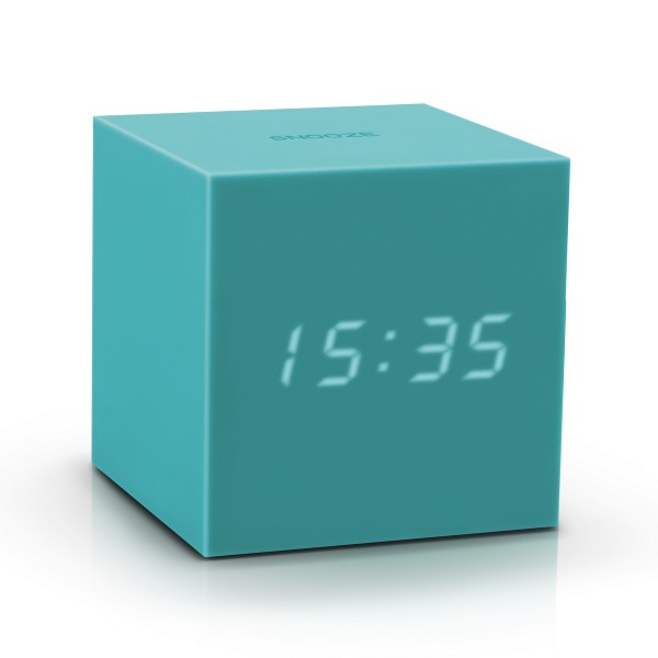 Часы настольные Gingko GRAVITY CUBE Зеленый