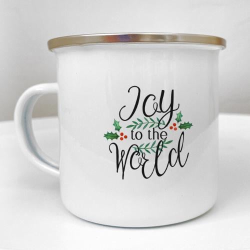 Чашка металева Camper Joy to the world 250 мл (KRM_23NG007)