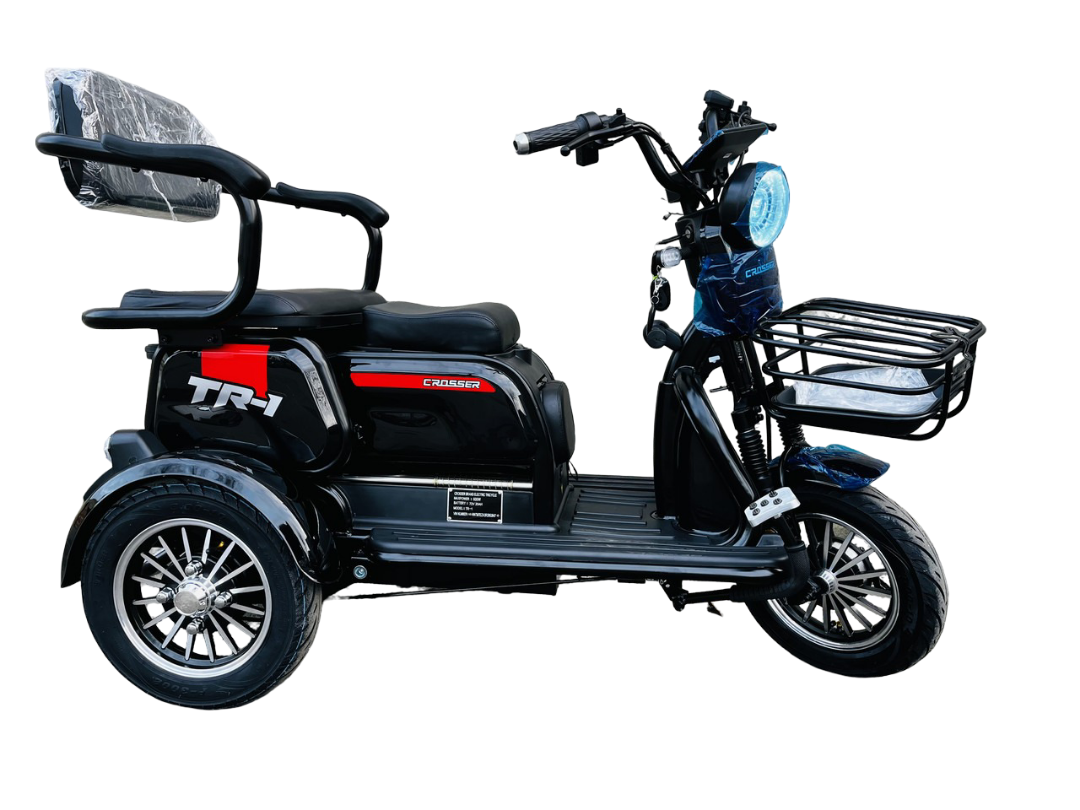 Электротрайк Crosser TR1 PRO 72V/1000W 2026 без АКБ и зарядного пристоя