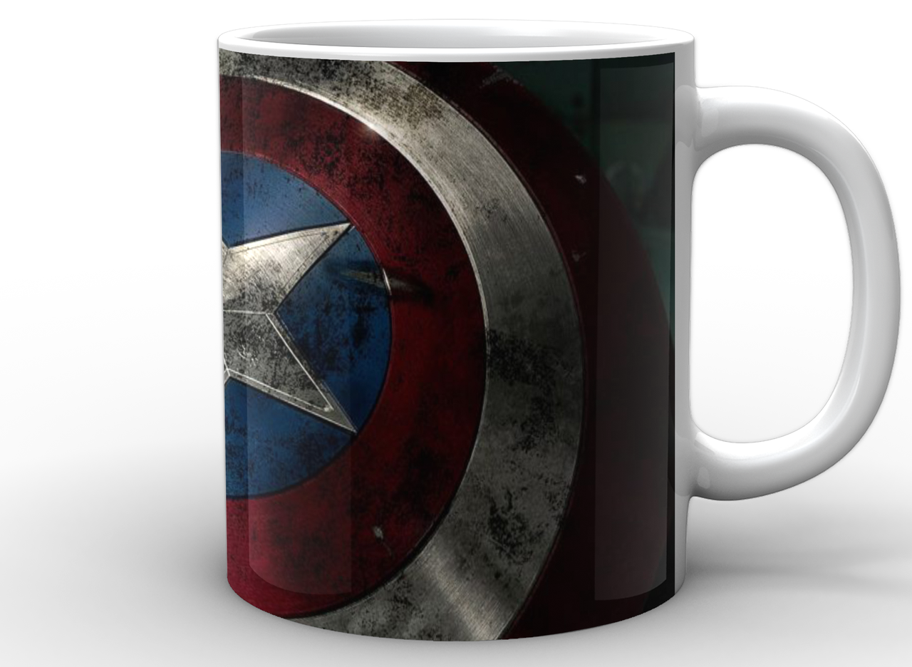 Чашка Gee! Капітан Америка Captain America Щит CA.02.005