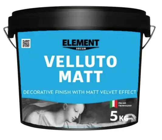 Покриття декоративне Element Decor Velluto Matt 1 кг (2595099033)
