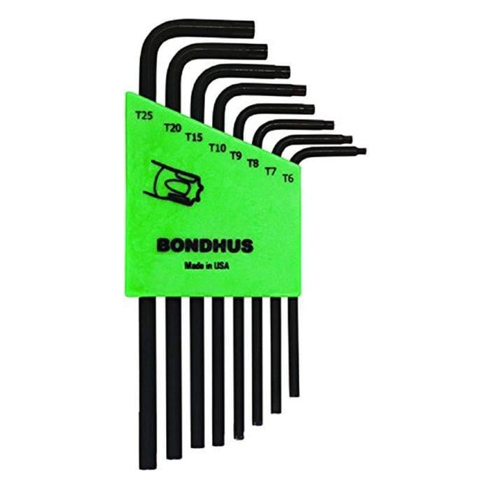 Набор ключей Bondhus TORX с отверстием 8 шт. TR6/TR7/TR8/TR9/TR10/TR15/TR20/TR25 (15049)