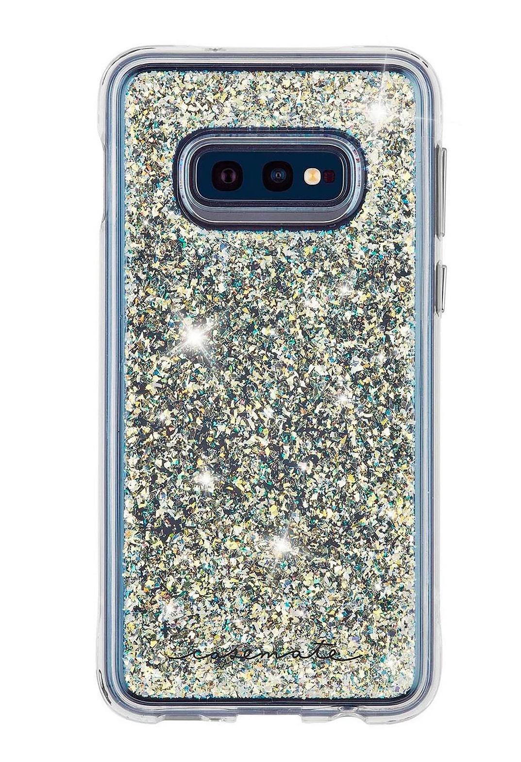 Чехол прозрачный противоударный с блестками Case-Mate Twinkle для Samsung Galaxy S10e 5.8" Stardust Звездная пыль