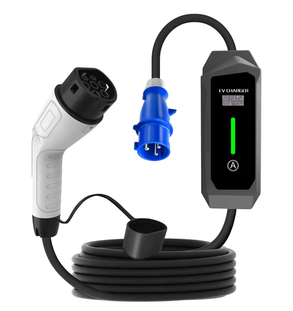 Зарядное устройство для электромобилей EV ChargerUA TYPE 2 с регулировкой 7 кВт 32 A (2921003882)