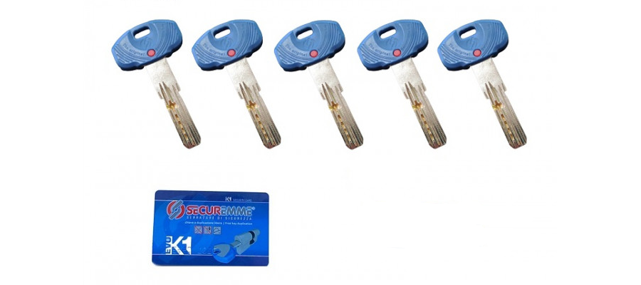 Серцевина модульна Securemme K1 98 мм 61,5/36,5 мм ключ/барашка з довгої сторони матовий Хром (12894534) - фото 3 Серцевина модульна Securemme K1 98 мм 61,5/36,5 мм ключ/барашка з довгої сторони матовий Хром (12894534) - фото 3