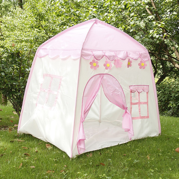 Намет детский домик складной Розовый - фото 6