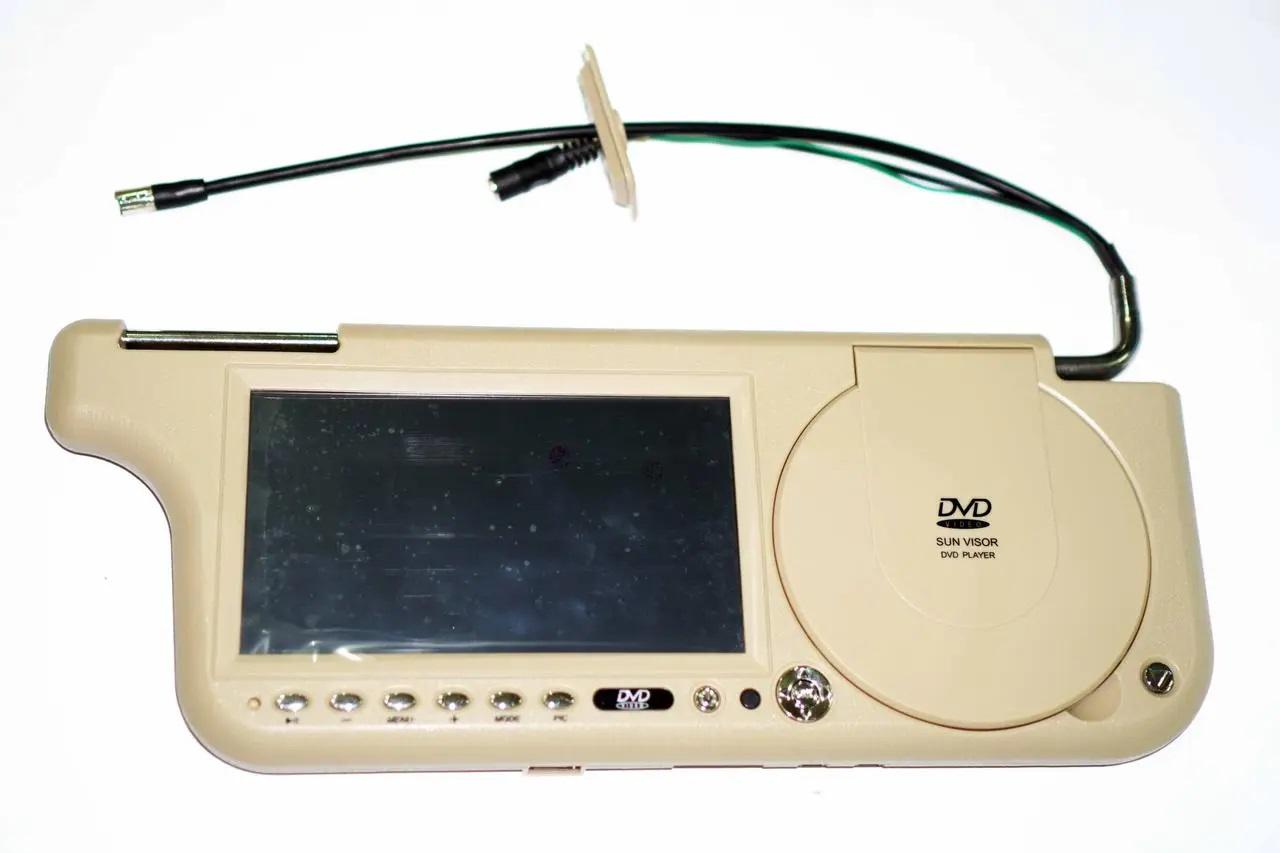 Автокозирок сонцезахисний з пультом керування DVD/USB/SD 7" (2079278548)