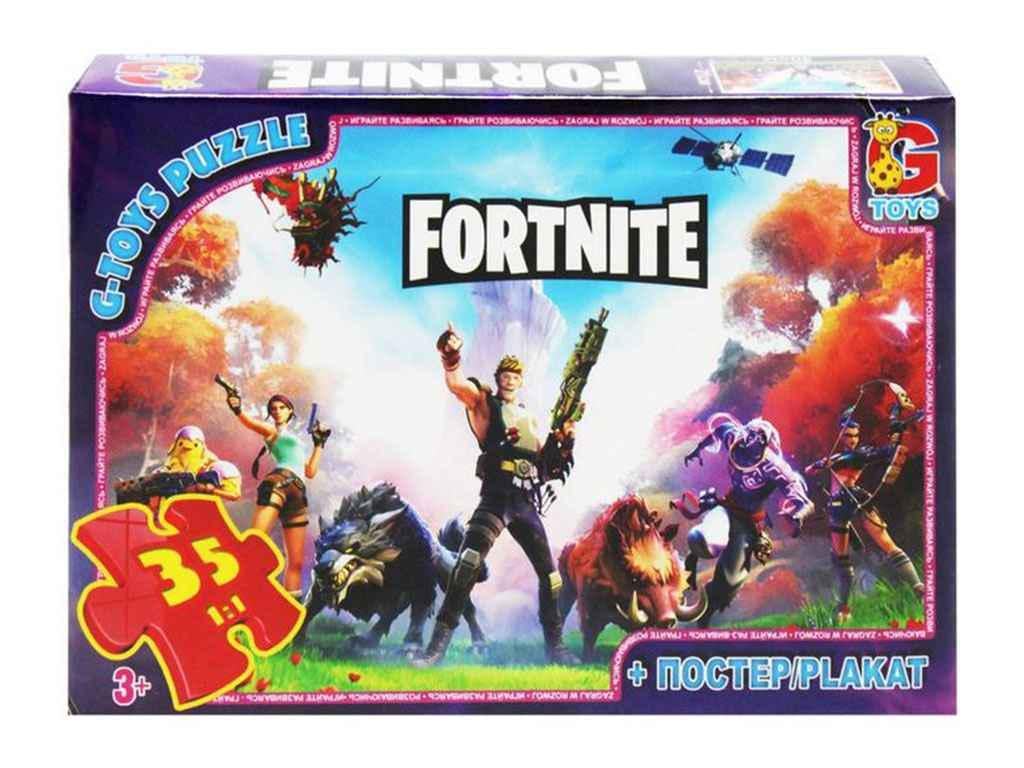 Пазлы G-Toys Ледяное Сердце FR050 35 эл. (984714) Пазлы G-Toys Ледяное Сердце FR050 35 эл. (984714)