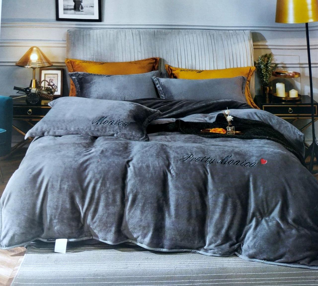 Комплект постельного белья Monica теплый зимний евро (25222)