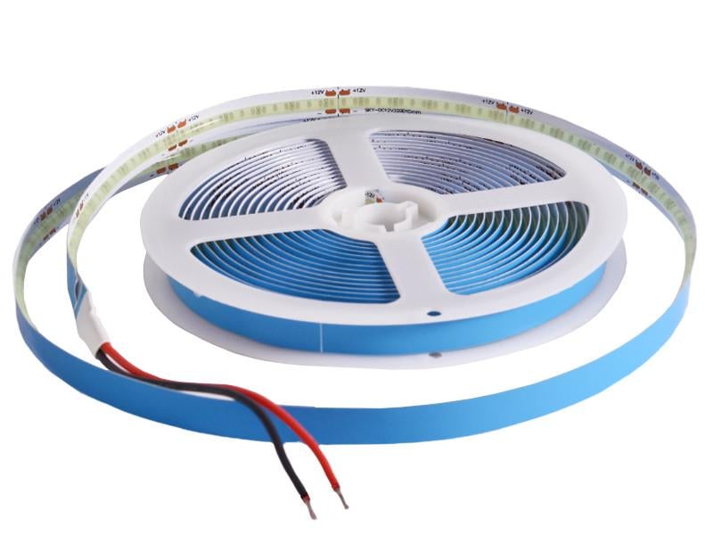 Светодиодная лента 1 м COB/FCOB 320 LED 12В 12Вт/м IP20 холодный синий (4913)