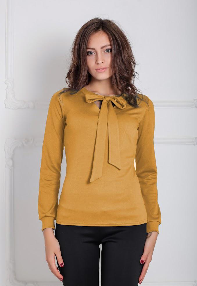 Блузка женская Podium Gabliela 20480-MUSTARD XXL Горчичный
