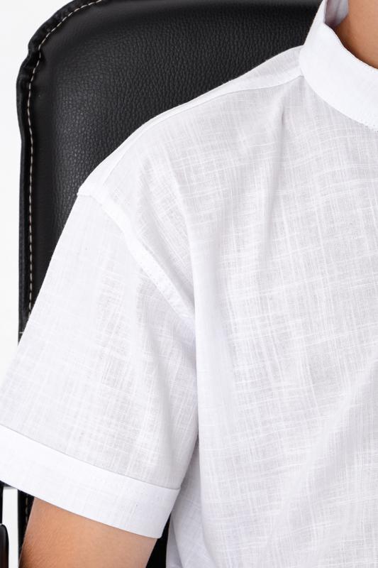 Сорочка для хлопчика Носи Своє р. 10 Білий (11821) - фото 2 Сорочка для хлопчика Носи Своє р. 10 Білий (11821) - фото 2