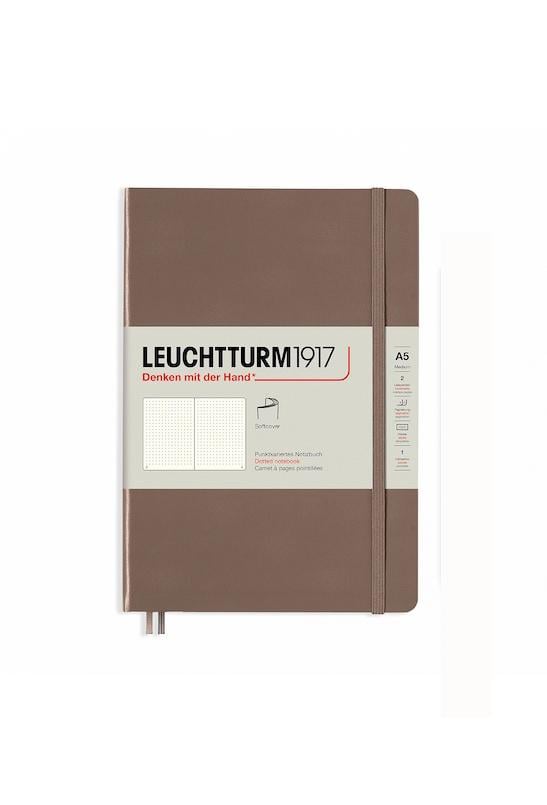 Блокнот Leuchtturm1917 Rising Colours средний мягкая обложка Warm Earth точка (363411) - фото 1