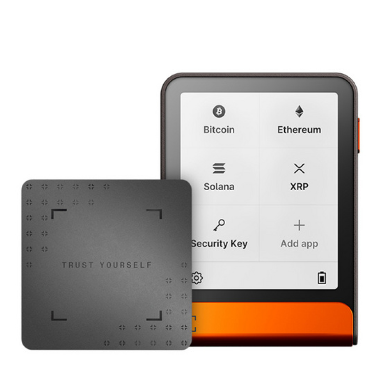 Криптокошелек аппаратный Ledger Flex Orange (LDG_flex_G)