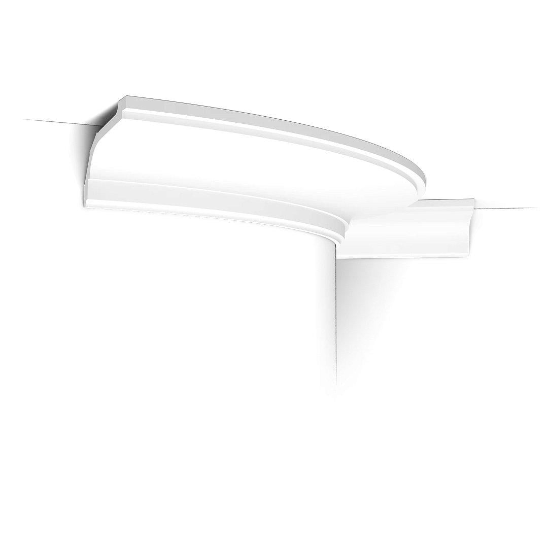 Карниз полиуретановый гибкий Orac Decor C220 76x116x2000 мм (28871869)