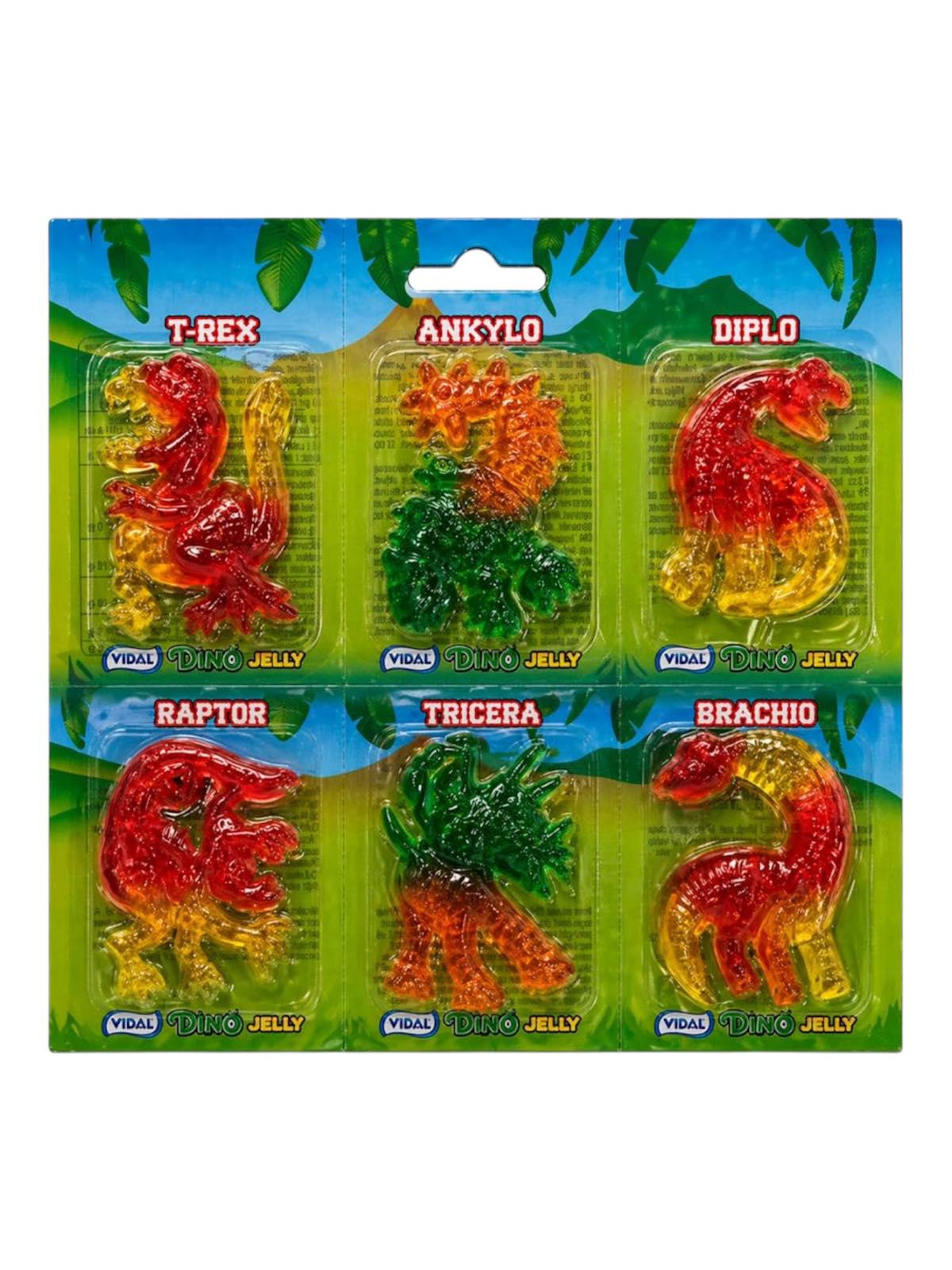 Желейные конфеты Dino Jelly Дино 11 г 6 дисплей (58322)