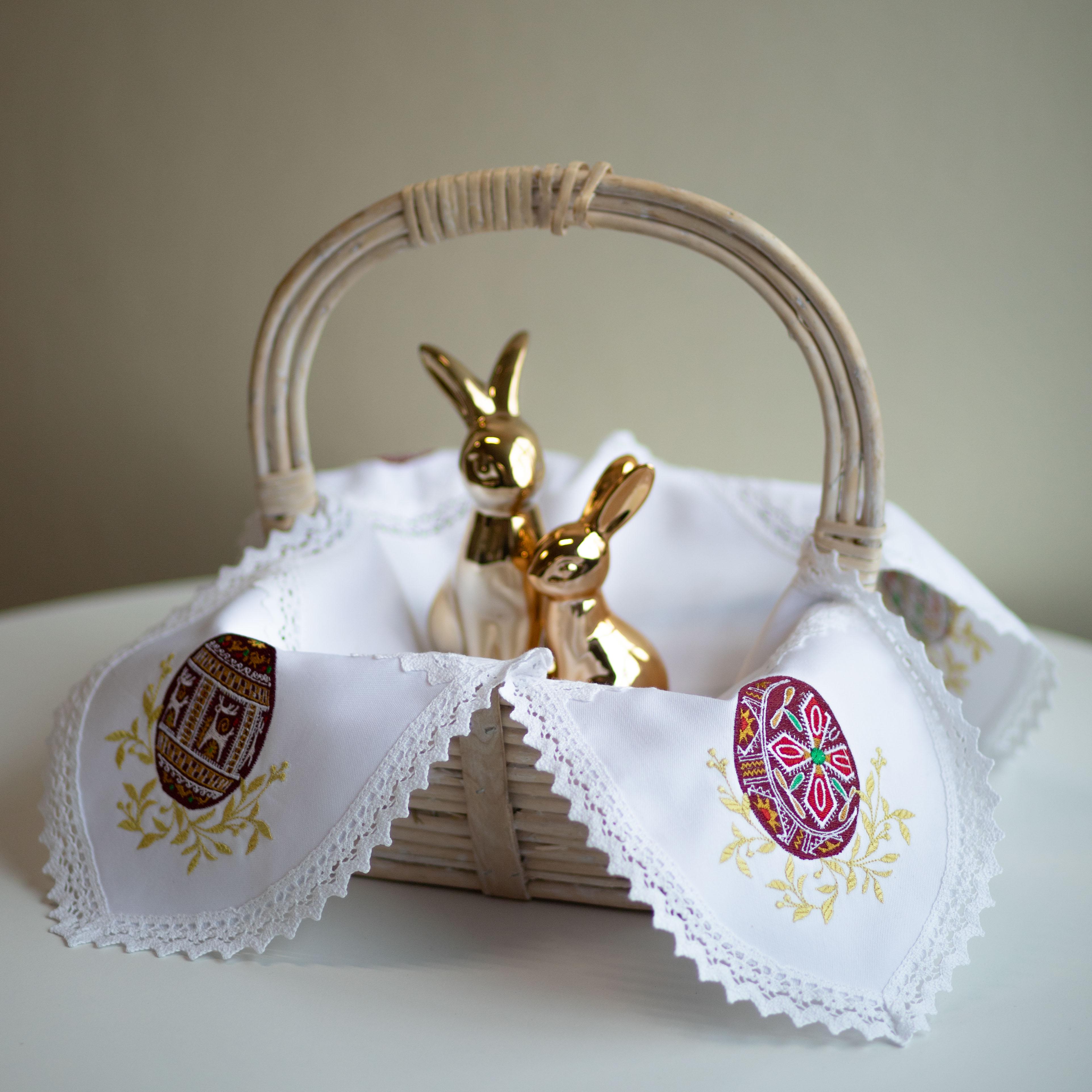 Серветка великодня Едельвіка Білий (82-23/00)