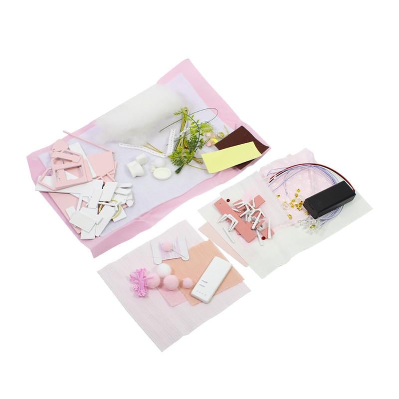 Ляльковий будинок конструктор DIY Cute Room L-027 Pink - фото 2 Ляльковий будинок конструктор DIY Cute Room L-027 Pink - фото 2