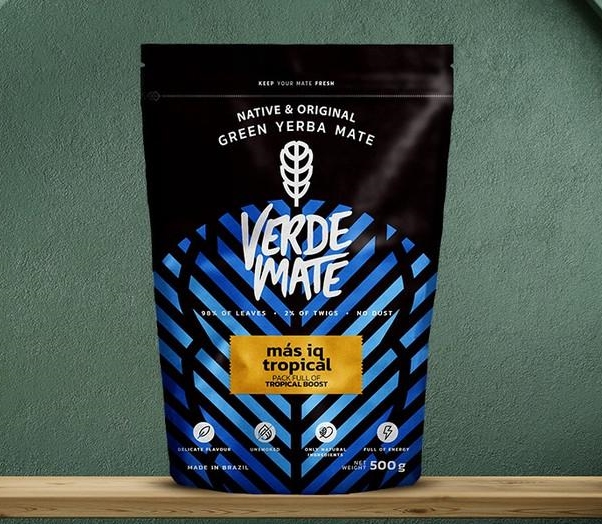 Чай Yerba Verde Mate Mas Iq Тропічний для холодного вживання 500 г