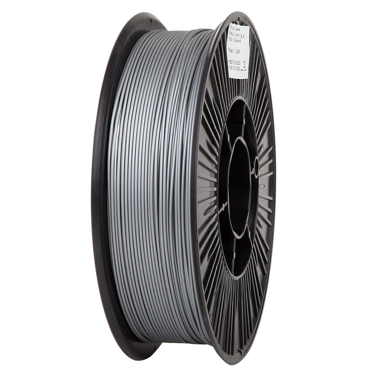 Пластик DSF PETG 1,75 мм 1 кг Серый (UA3D473-Grey-1) Пластик DSF PETG 1,75 мм 1 кг Серый (UA3D473-Grey-1)