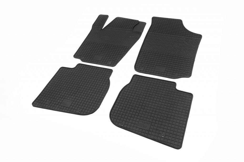 Резиновые коврики Polytep для Seat Toledo 2012-2019 гг. резина Черный