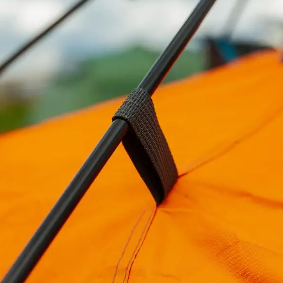 Намет автоматичний на 2-4 особи двошаровий 200х230х130 см Помаранчевий - фото 5