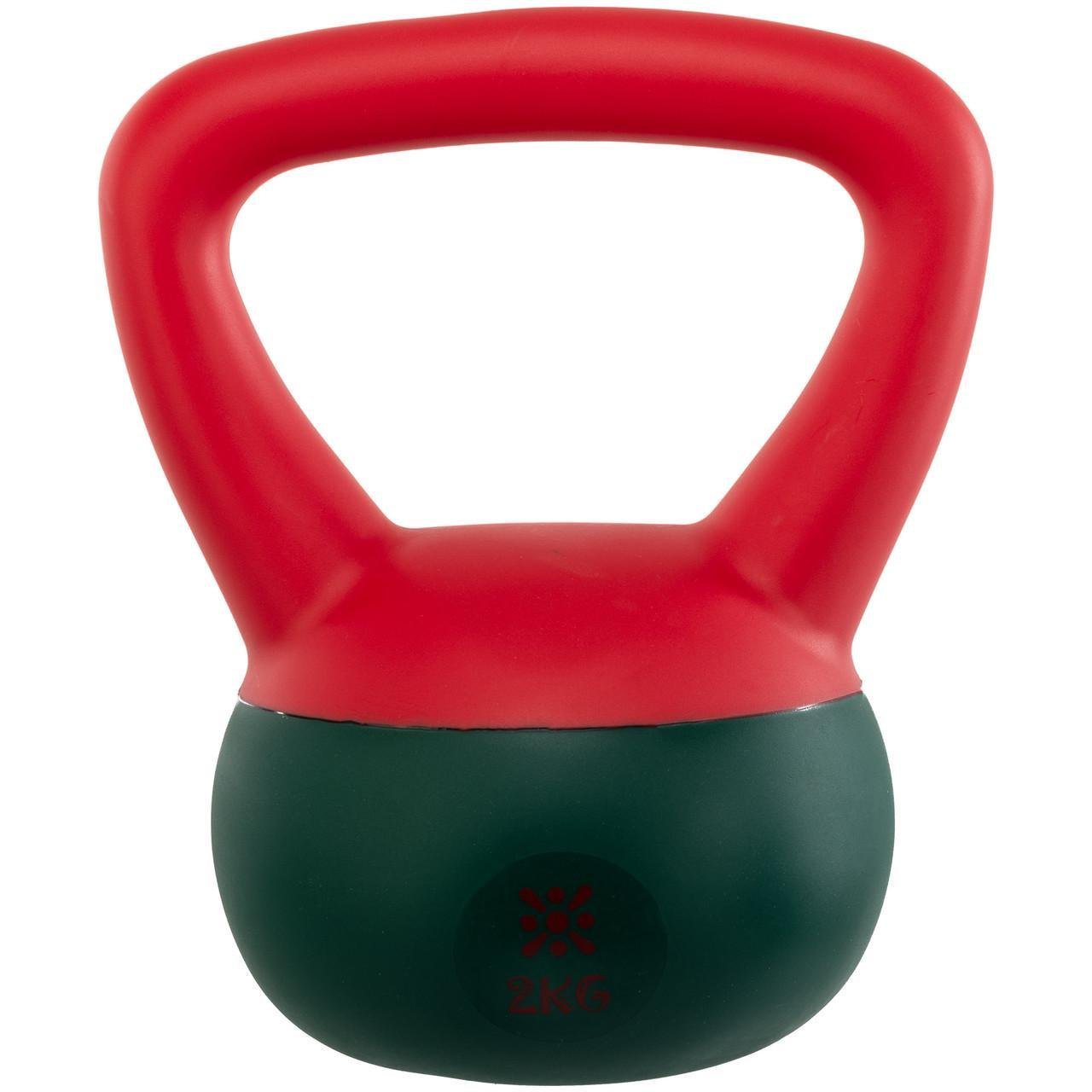 Гиря м'яка BLOOM SOFT KETTLEBELL LB7012-2 2 кг Червоний/Зелений (2532843898)
