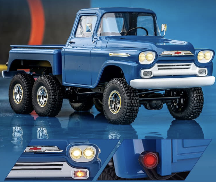 Машинка на радиоуправлении FMS 1:18 Chevrolet Apache 6WD RTR - фото 32 Машинка на радиоуправлении FMS 1:18 Chevrolet Apache 6WD RTR - фото 32