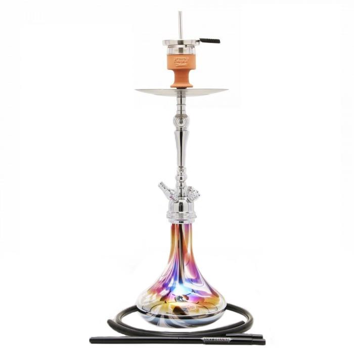 Кальян AMY Deluxe 057R Globe на 1 персону 76 см Черный (641104022)