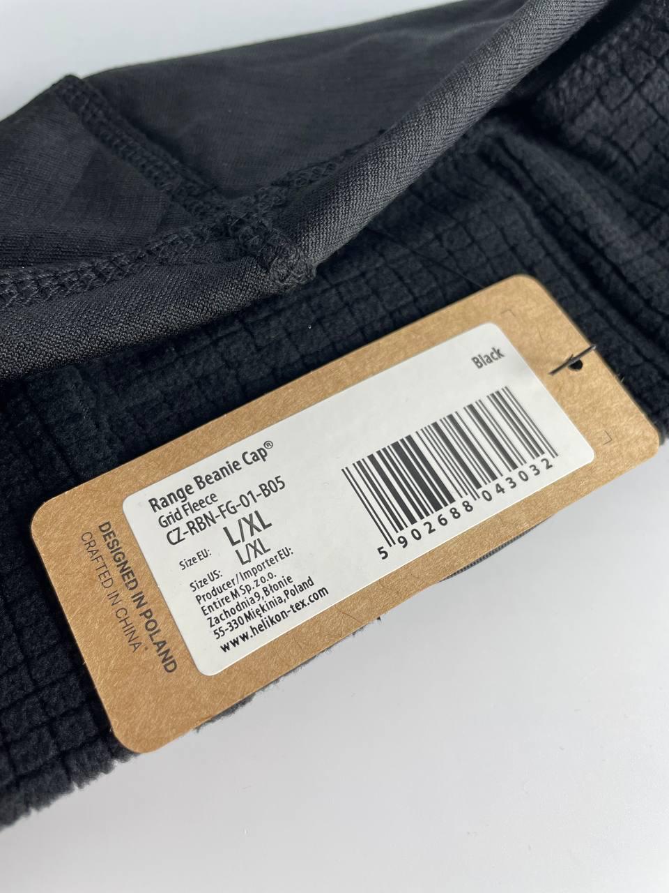 Шапка HELIKON Range Beanie Cap Fleece Black - фото 5 Шапка HELIKON Range Beanie Cap Fleece Black - фото 5