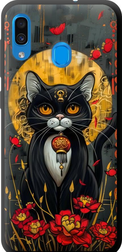 Чехол на Samsung Galaxy A20 2019 A205F China Cat (6134b-1761-42517)