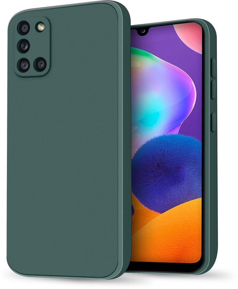 Силиконовый чехол HardCorner Samsung Galaxy A31 A315 (с микрофиброй) Green (35412-08) Силиконовый чехол HardCorner Samsung Galaxy A31 A315 (с микрофиброй) Green (35412-08)
