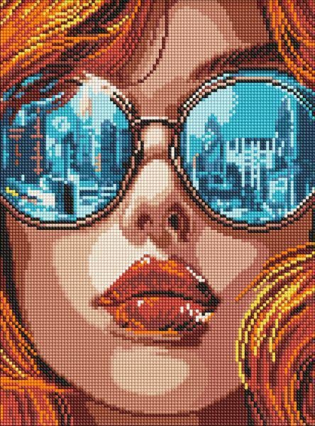 Алмазна мозаїка Ideyka Пейзаж Лондона 30x40 см (Id-AMO8060)