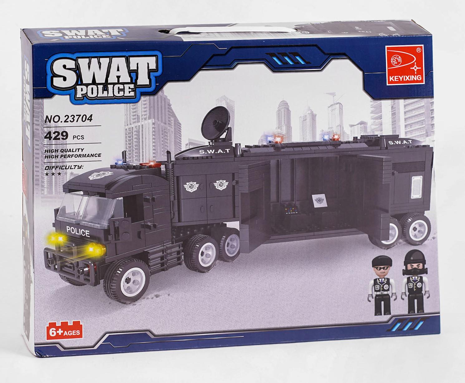 Конструктор Ausini Спецназовский грузовик 429 детали Black (107739)