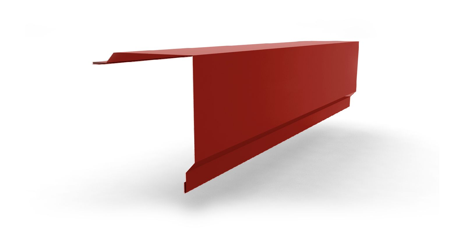 Планка зашивки SIMBUD мат 2 м RAL8004 Терракотовый (5361542)