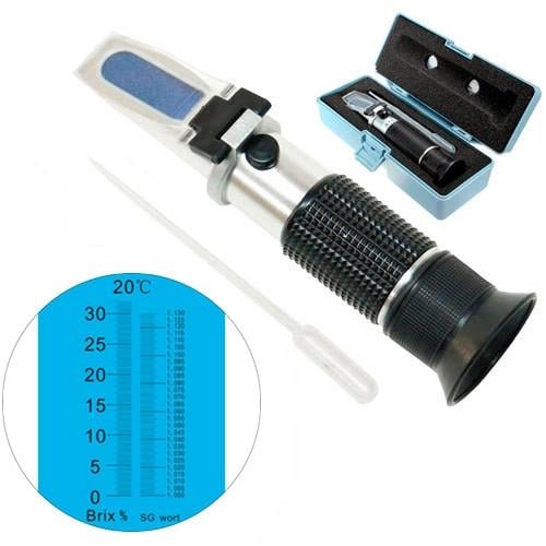 Рефрактометр для сусла пива/пива RZ120 YB177400 Brix + SG ATC (313180) - фото 2 Рефрактометр для сусла пива/пива RZ120 YB177400 Brix + SG ATC (313180) - фото 2
