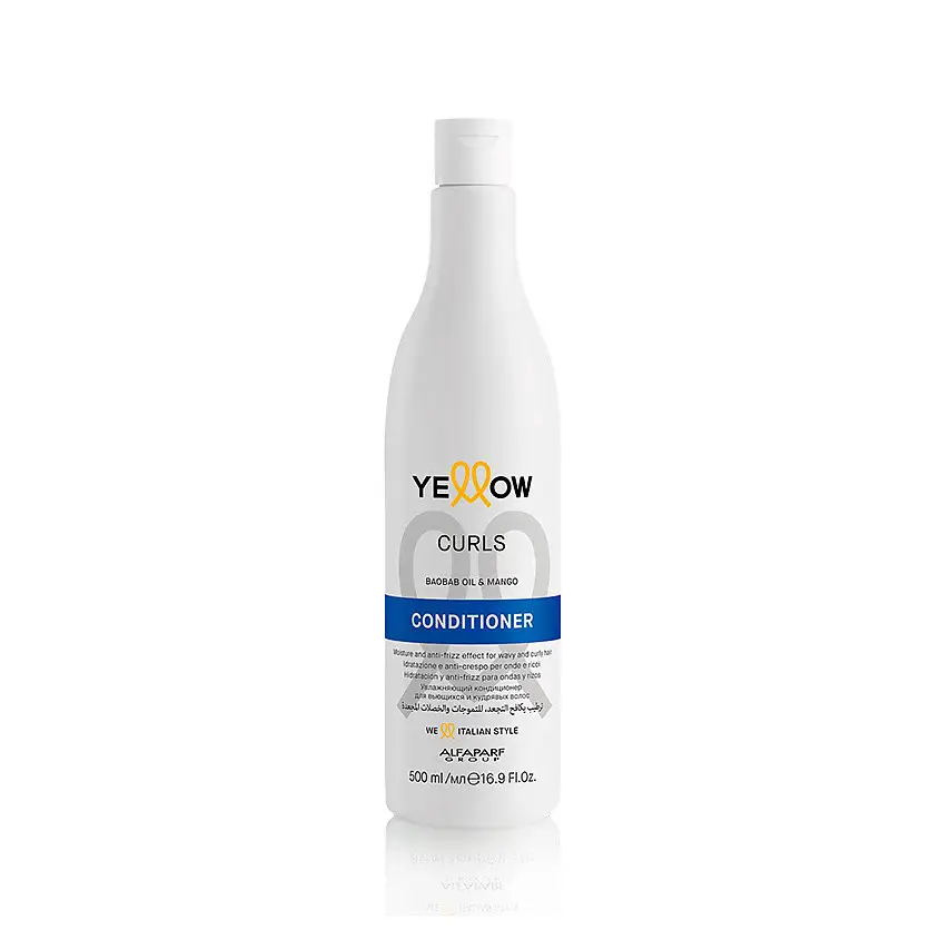 Кондиционер для вьющихся волос Yellow Curls Conditioner 500 мл Кондиционер для вьющихся волос Yellow Curls Conditioner 500 мл