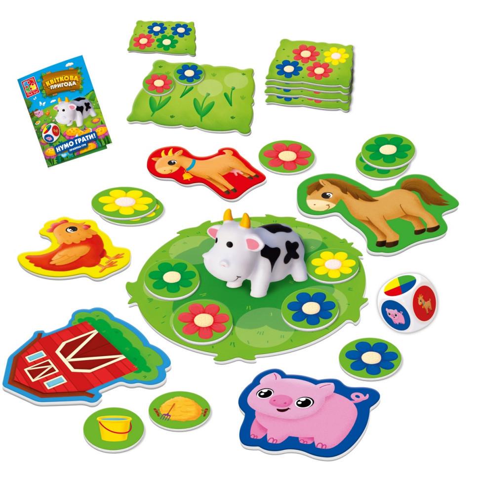 Настільна гра Vladi Toys Квіткова пригода VT2100-20 (RLT32535) - фото 5 Настільна гра Vladi Toys Квіткова пригода VT2100-20 (RLT32535) - фото 5