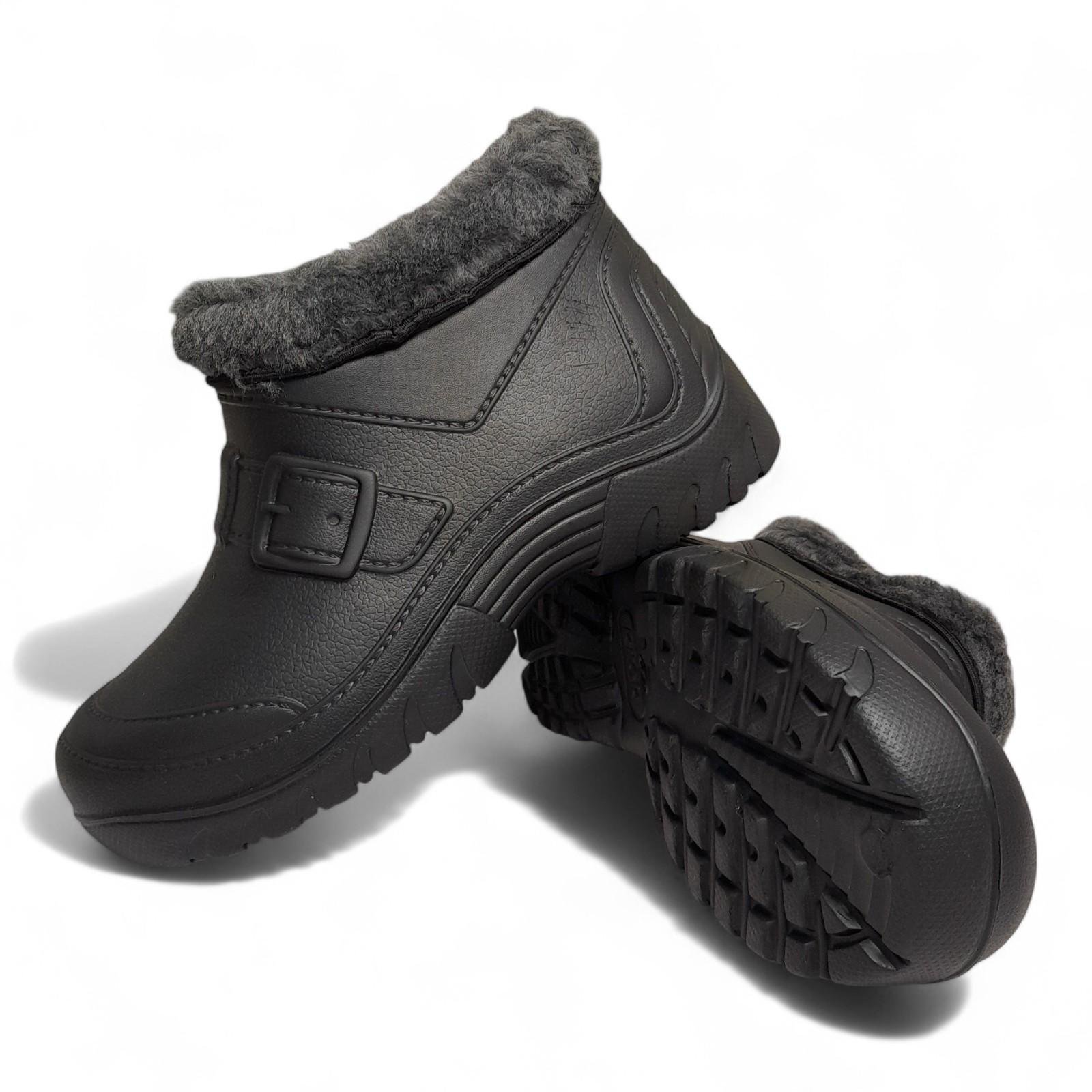 Галоши мужские на меху Krok Б-16 р. 44 28,5 см Черный (2764519269) - фото 6